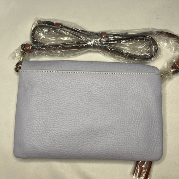 Dooney & Bourke	Foldover Zip Crossbody - Glacier Blue